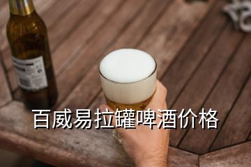 百威易拉罐啤酒价格