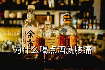 为什么喝点酒就腰痛