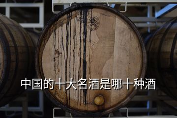 中国的十大名酒是哪十种酒