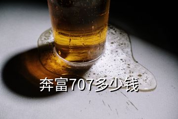 奔富707多少钱