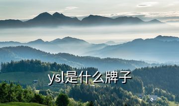 ysl是什么牌子