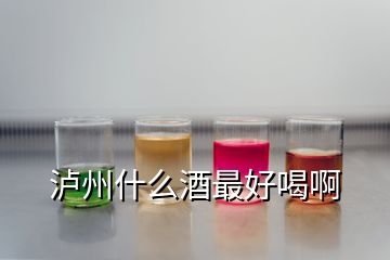 泸州什么酒最好喝啊