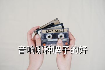 音响哪种牌子的好