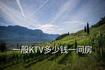 一般KTV多少钱一间房