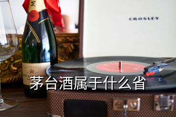 茅台酒属于什么省