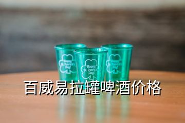 百威易拉罐啤酒价格