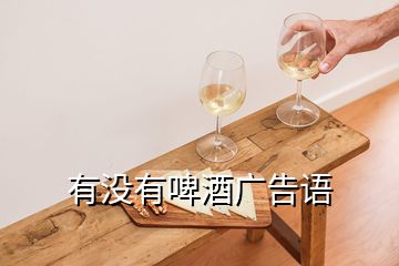 有没有啤酒广告语