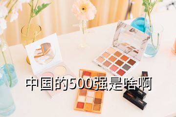 中国的500强是啥啊