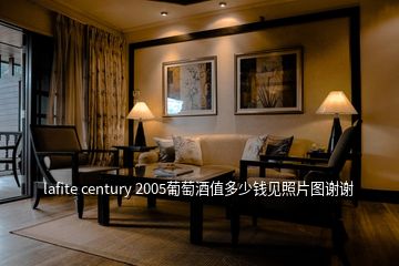 lafite century 2005葡萄酒值多少钱见照片图谢谢