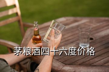 茅粮酒四十六度价格