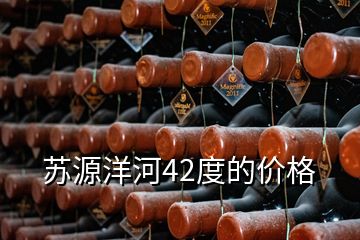 苏源洋河42度的价格