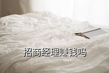 招商经理赚钱吗