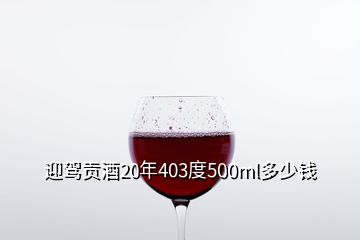 迎驾贡酒20年403度500ml多少钱