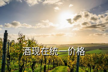 酒现在统一价格