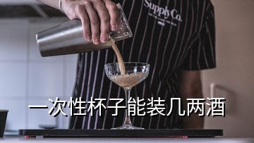 一次性杯子能装几两酒