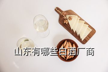 山东有哪些白酒厂商