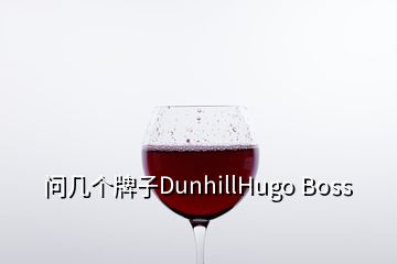 问几个牌子DunhillHugo Boss