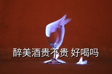 醉美酒贵不贵 好喝吗