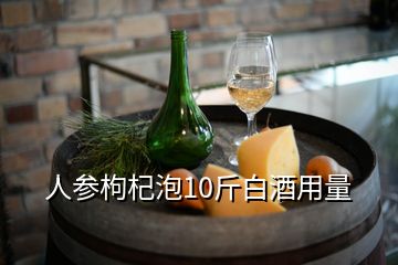 人参枸杞泡10斤白酒用量