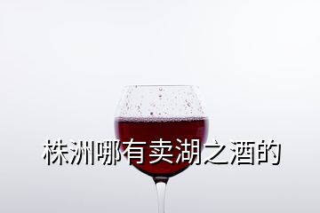 株洲哪有卖湖之酒的