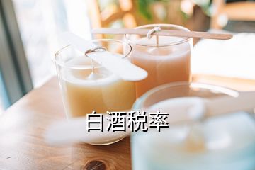 白酒税率