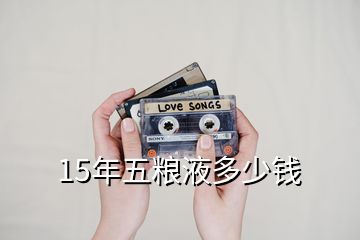 15年五粮液多少钱