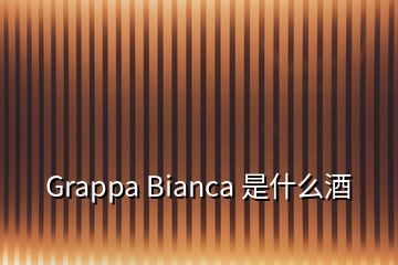 Grappa Bianca 是什么酒