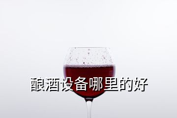 酿酒设备哪里的好