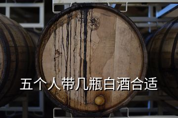 五个人带几瓶白酒合适