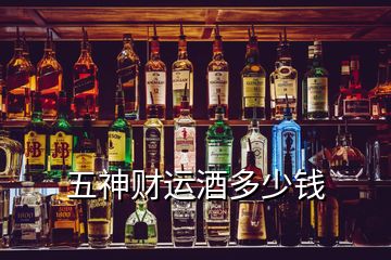 五神财运酒多少钱