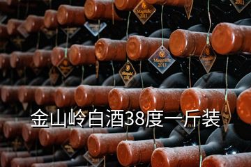 金山岭白酒38度一斤装