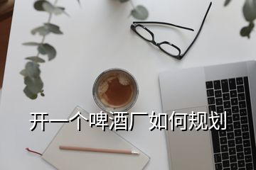 开一个啤酒厂如何规划