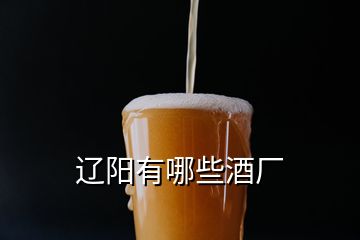 辽阳有哪些酒厂