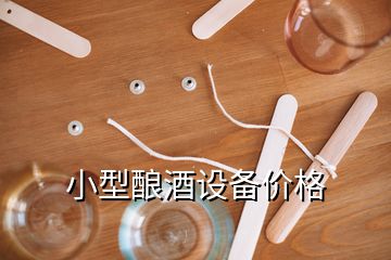 小型酿酒设备价格