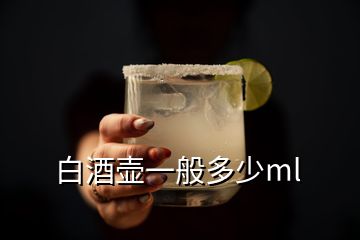 白酒壶一般多少ml