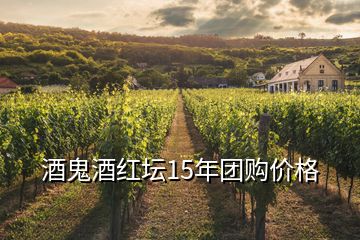 酒鬼酒红坛15年团购价格