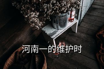 河南一的维护时