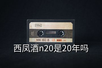 西凤酒n20是20年吗