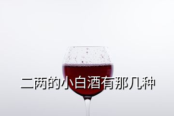 二两的小白酒有那几种