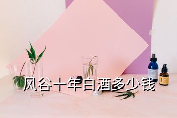 风谷十年白酒多少钱