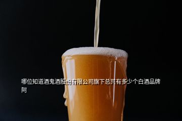 哪位知道酒鬼酒股份有限公司旗下总共有多少个白酒品牌阿