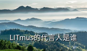 LITmus的代言人是谁