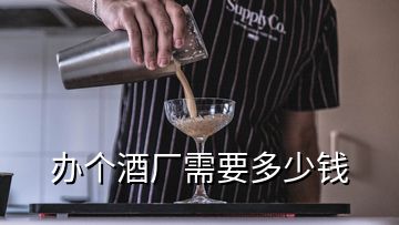 办个酒厂需要多少钱