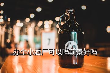 办个小酒厂可以吗前景好吗