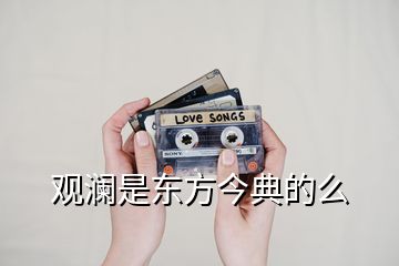 观澜是东方今典的么