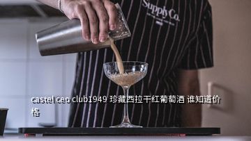 castel ceo club1949 珍藏西拉干红葡萄酒 谁知道价格