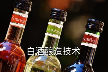 白酒酿造技术