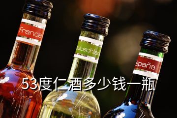 53度仁酒多少钱一瓶