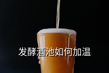 发酵酒池如何加温