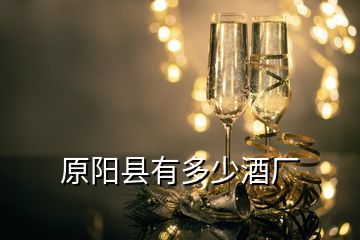 原阳县有多少酒厂